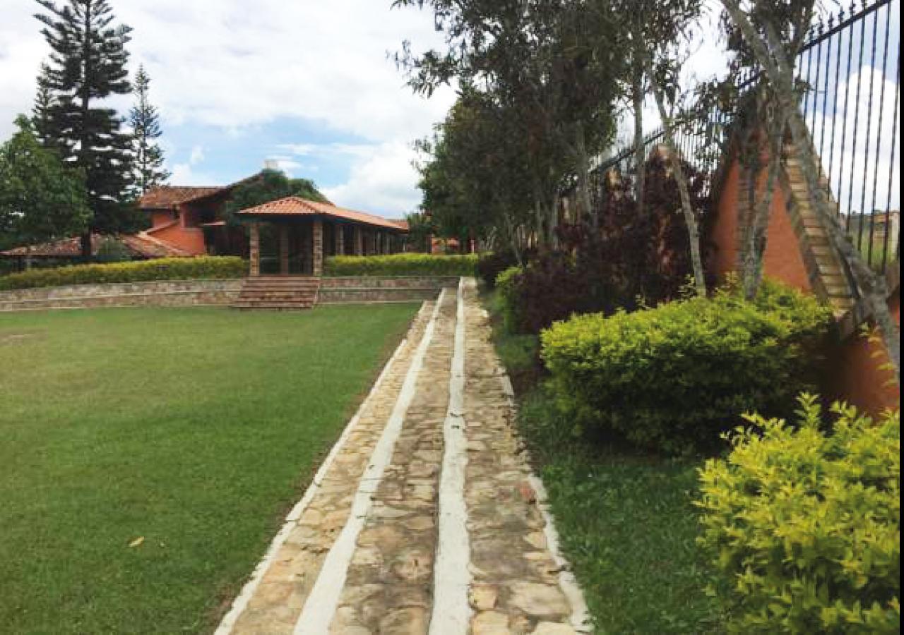 Hotel Cristo Rey Campestre Los Santos  Eksteriør bilde