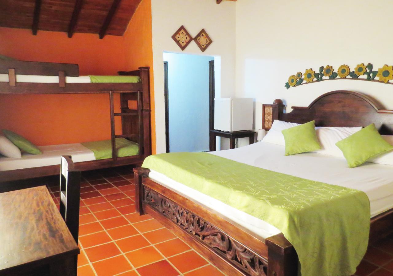 Hotel Cristo Rey Campestre Los Santos  Eksteriør bilde