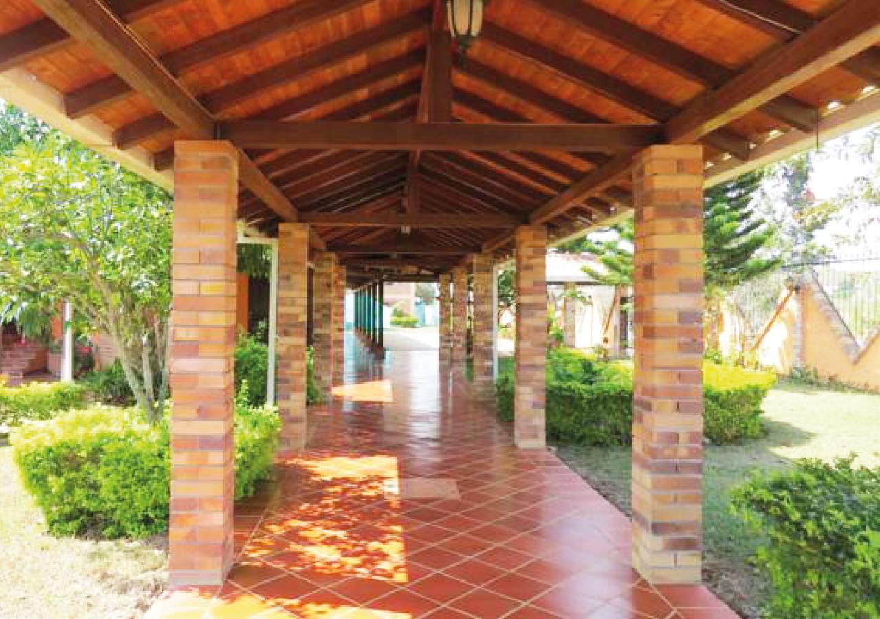 Hotel Cristo Rey Campestre Los Santos  Eksteriør bilde