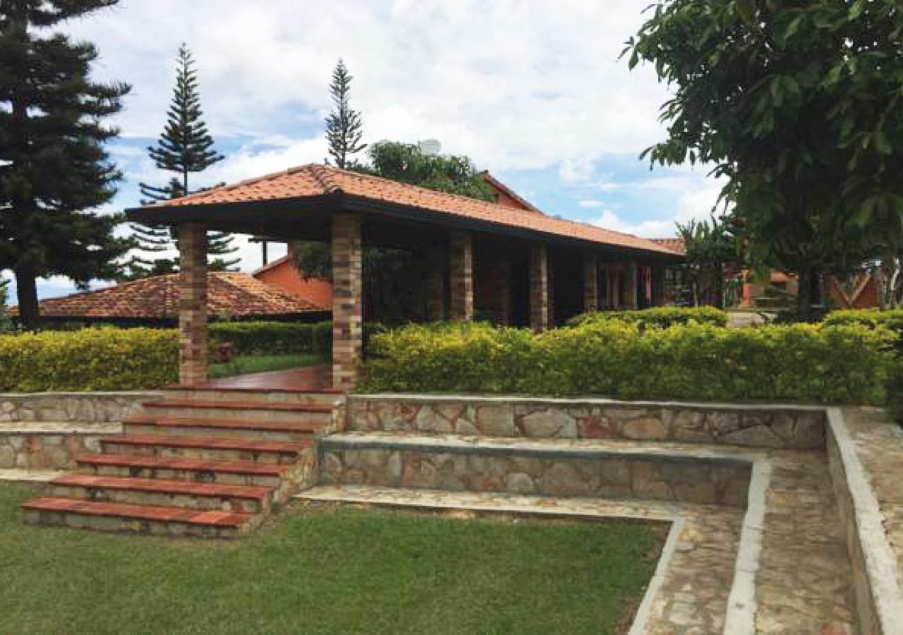 Hotel Cristo Rey Campestre Los Santos  Eksteriør bilde
